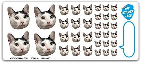 Elite Custom Face & Pet Stickers - Sampler Sheet Gift