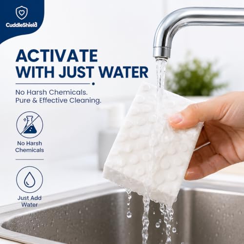 Image of Multi-Surface Cleaning Sponge Magic Eraser, White, Pack of 4