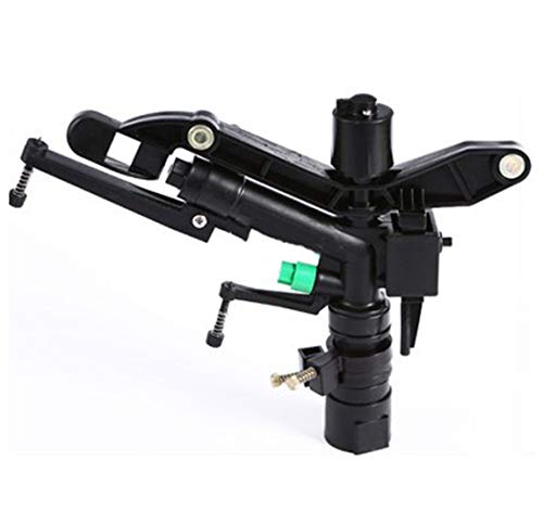 ADDG 360 Grados de rotación automática Ajustable de Eje de balancín de 1 Pulgada Tierras de riego riego césped aspersor Boquilla aspersor