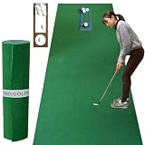 パターマット工房 スーパーベント 日本製 (90cm×8m) 特注ロングパット 距離感マスターカップ付き 室内 防音 ゴルフ練習マット SUPER-BENT