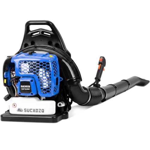 Thalorus 63CC Gas Backpack Leaf Blower, 2-Stroke...