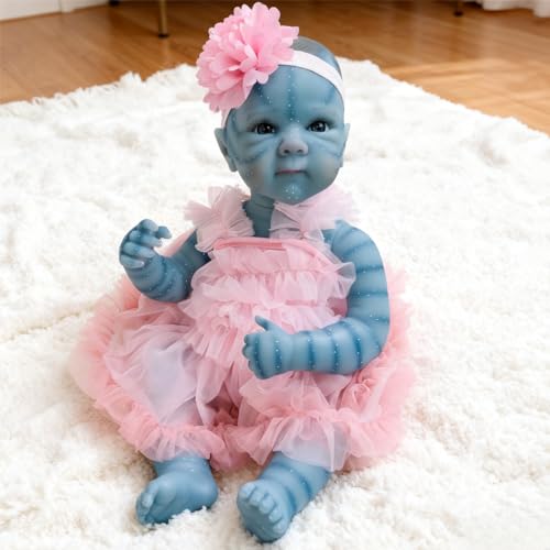 Muñeco Reborn 19 Pulgadas Vinilo Realista para Niños miniatura 2