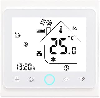 N/A Smart Thermostat Temperature Controller Water/Electric Floor Heating Water/Gas Boiler Works (Color : OneColor, Size : One Size)