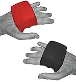 ✅ Werden einfach übergezogen und umwickelt. Der Verkauf erfolgt paarweise (2 Stück). Erhältlich wahlweise in den Farben Schwarz oder Rot.