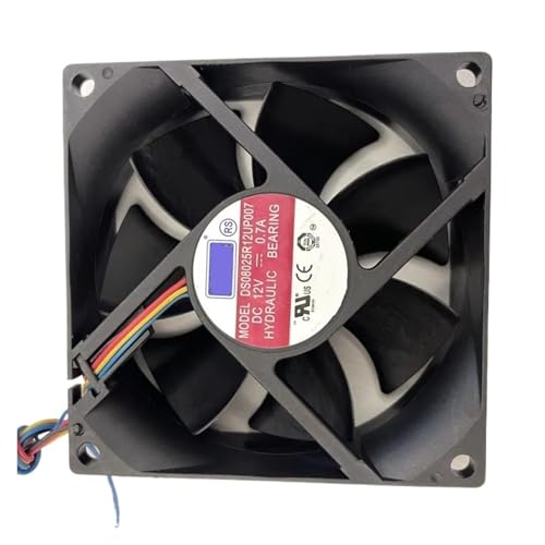 Ventilateur de refroidissement 80mm 4 broches 12v 8025 pour châssis