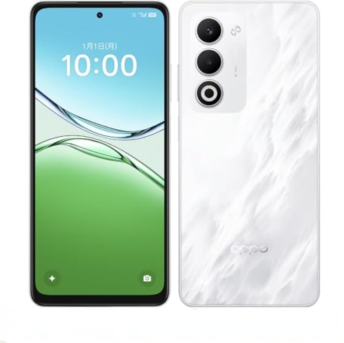OPPO A5 5G OPG06 4GB/128GB SIMフリースマートフォン（AU/UQ版）、SIMロック解除済み、ドコモ、au、ソフトバンク、アハモ、UQ、楽天などに対応（APN設定が必要）+ ブックポケットオリジナル液晶クリーニングクロス [セット] (白, 4GB + 128GB)