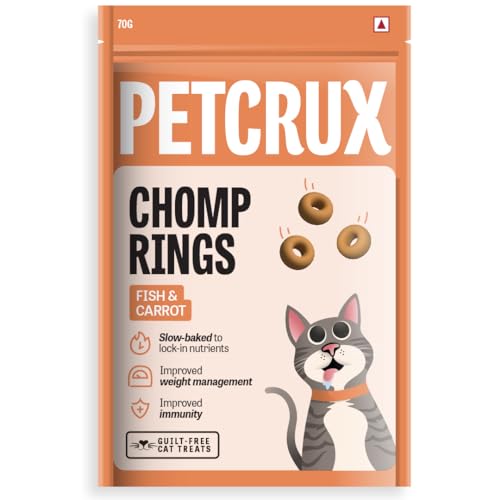 Image of Petrcux Fish & Carrot Cat Treats, 70g