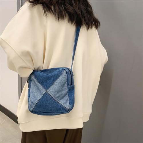 Bolso pequeño de mezclilla crossbody para mujer y niñas miniatura 7