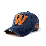 CheChury Gorras W, Gorra de Béisbol Hombre Vintage Gorras Molienda de Borde Viejo Sombrero Deportes al Aire Libre...