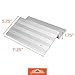 CargoSmart Model 3006, 12” Aluminum Ramp Plate Kit, Create Your Own Ramps to Easily and Safely Load & Unload Your ATVs, Motorcycles, Lawn Equipment, Can Be Used with Trucks, Vans Or Trailers, 2-Pack