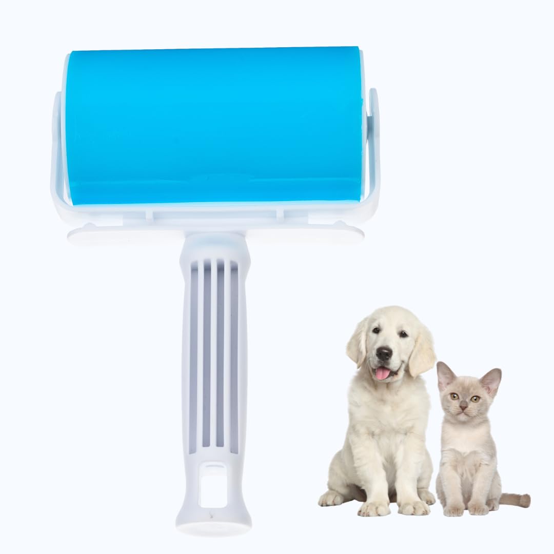 Royalkart Reusable Sticky Lint Roller for Cloth Dust Remover and Washable Super Sticky,lint Roller Silicone Dust Pet Hair Remover, Multicolor (B0C89DC4RH) Amazon Price History, Amazon Price Tracker
