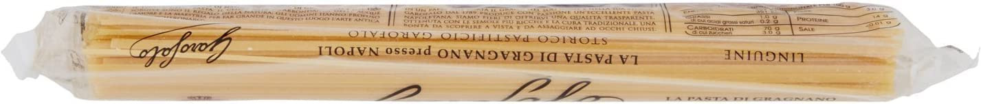 24 x pasta Garofalo 100% italiano linguine n. 12 fideos 500 g pasta di gragnano