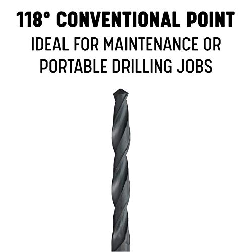 Drill America 1-7/16" High Speed Steel 4MT Taper Shank Drill Bit, DWDTS Series by Drill America - Image 3