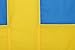 Sweden 2' x 3' Ft 210D Nylon Premium Outdoor Embroidered Swedish Flag