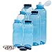 Produktbild 6 x Original Kavodrink Trinkflaschen aus TRITAN 100% ohne Weichmacher im Sparset: 2x1 Liter (rund), 2x 0,75 Liter (rund), 2x0,5 Liter (rund) + 6 Standarddeckel + 3 Sportdeckel (FlipTop) Wasserflaschen