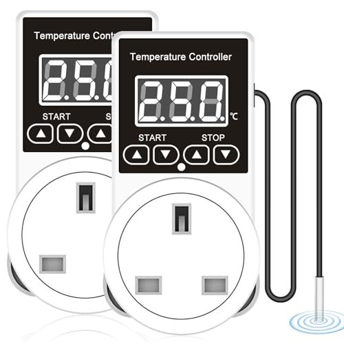 YOYIAG Temperature Controller Plug with Sensor Probe
