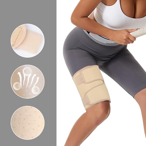 Faja ajustable para muslo para entrenamiento deportivo miniatura 7