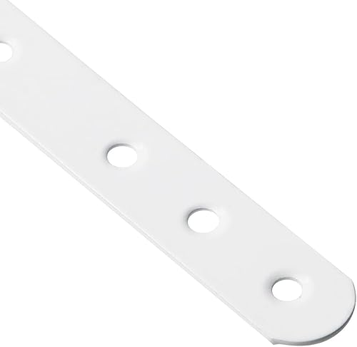 Vista 23 de T Tulead Soportes de metal de 4 agujeros rectos para espejo de tocador, soporte plano de 4 pulgadas de longitud, soporte de esquina 10 piezas