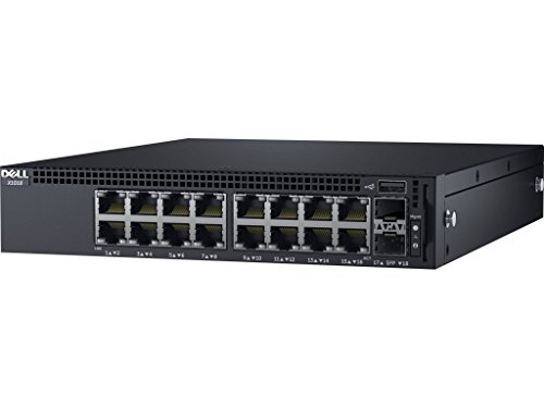 Dell Networking X1018P - Switch - 16 Ports - Managed - Rack-mountable, Black (463-5910) #1