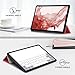 Yiernuo Case for Samsung Galaxy Tab S9 FE 5G 10.9 Inch/Galaxy Tab S9 11 Inch 2023 Tablet,Slim Lightweight Trifold PC Cover with Auto Wake/Sleep Function,Red