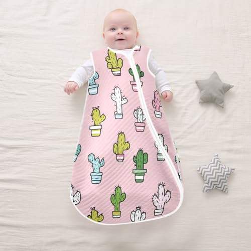 Image of vvfelixl Bright Funny Dinosaurs Baby Sleeping Bag Sleep Sack,Baby Wearable Blanket Sleep Suit for 0-6 Months