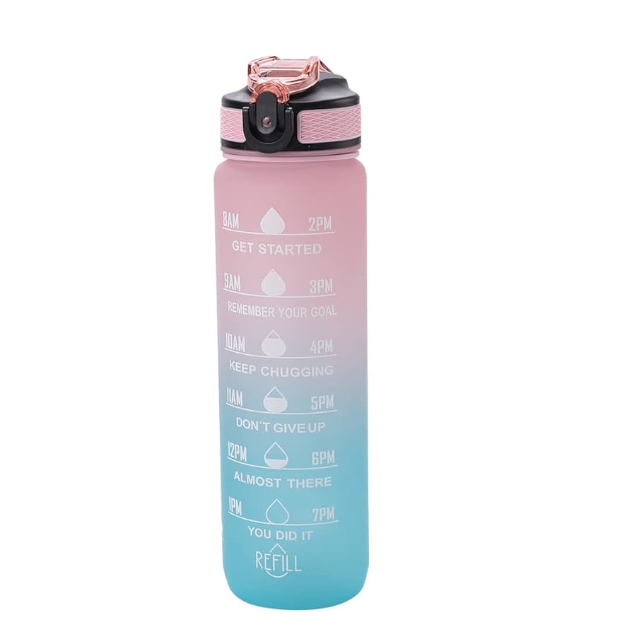 Amazon.com: Kuber Industries Motivational Water Bottle with