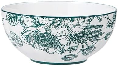 Diningware Household Bowls Underglaze Painted Ceramic Soup Rice Tableware Salad