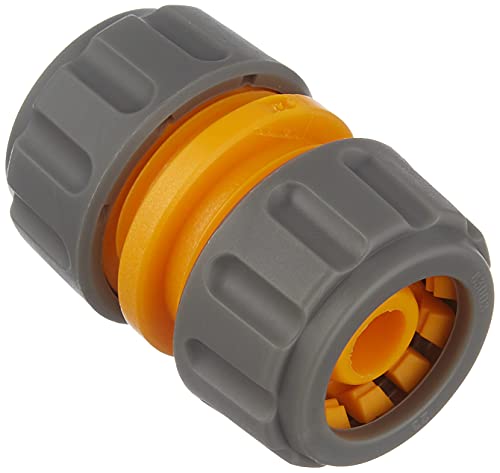 HOZELOCK - Hose Repair Connector ø 12.5mm - 15mm (1/2- 5/8): Repair your Hose Permanently Easily Quickly and Without Tools [2100A6002] Grey
