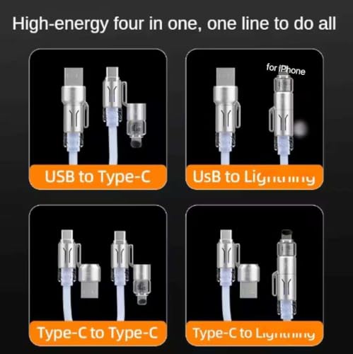 YOURKARTS.COM 4-in-1 Type-C Phone Charging Cable - Image 5