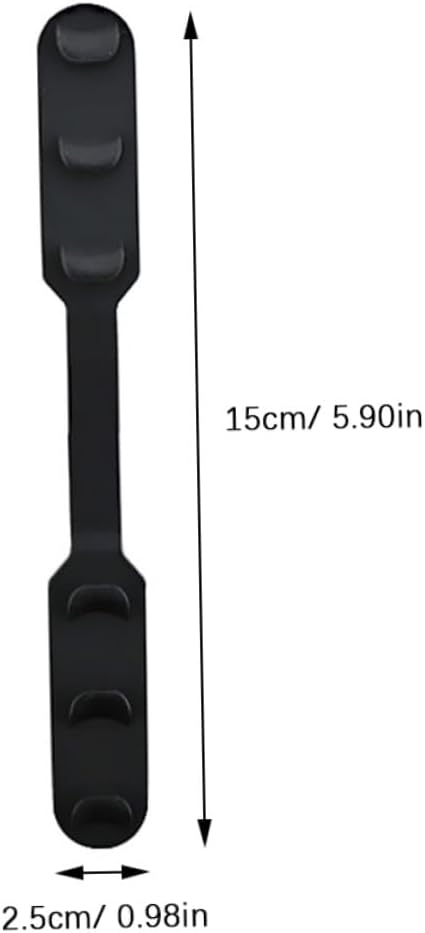 4pcs Black Elastic Mask Band Buckle Strap Extenders Adjustable Mask Rope Accessories for Adults Men Women Comfortable Fit Safety Use