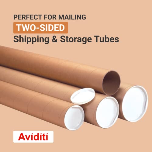 Aviditi Shipping Tubes 3"W X 20"L, 24-Pack Cardboard Mailing Tube For Packing, Shipping And Mailing 320 #TOP2
