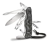 Victorinox, Skipper W, Coltello Svizzero, Originale, Multiuso, Campeggio, 18 Funzioni, Lama, grande with wavy edge, Apriscatole, Bloccabile