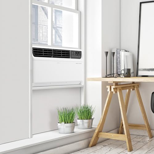 Image of LG 18,000 BTU Window AC, Dual Inverter, WiFi & Remote, Voice Control | 230V, Dual Inverter, Energy Star, Ultra Quiet Operation, LG ThinQ, Alexa and Google Assistant Compatible, up to 1000 Sq.Ft.