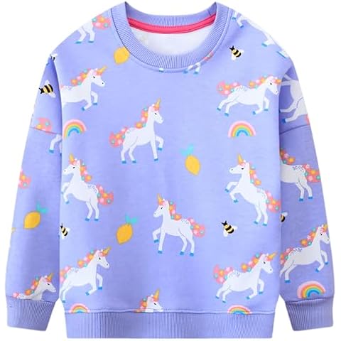 Sweatshirt FILOWA Licorne Violet Cover