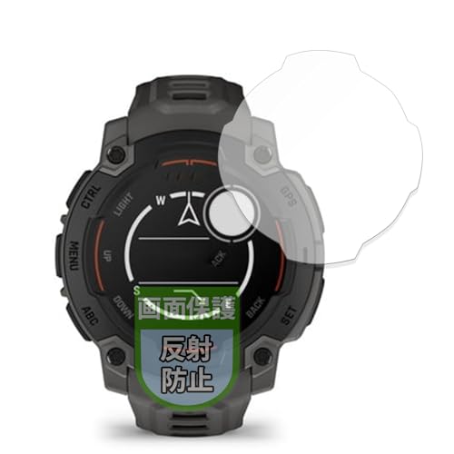 MotoMoto �t�B���� GARMIN Instinct E 45mm �p �ی�t�B���� ���˒ጸ �w��h�~ ���{��