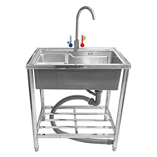 Évier utilitaire profond de 22 cm pour stopper les éclaboussures - 2