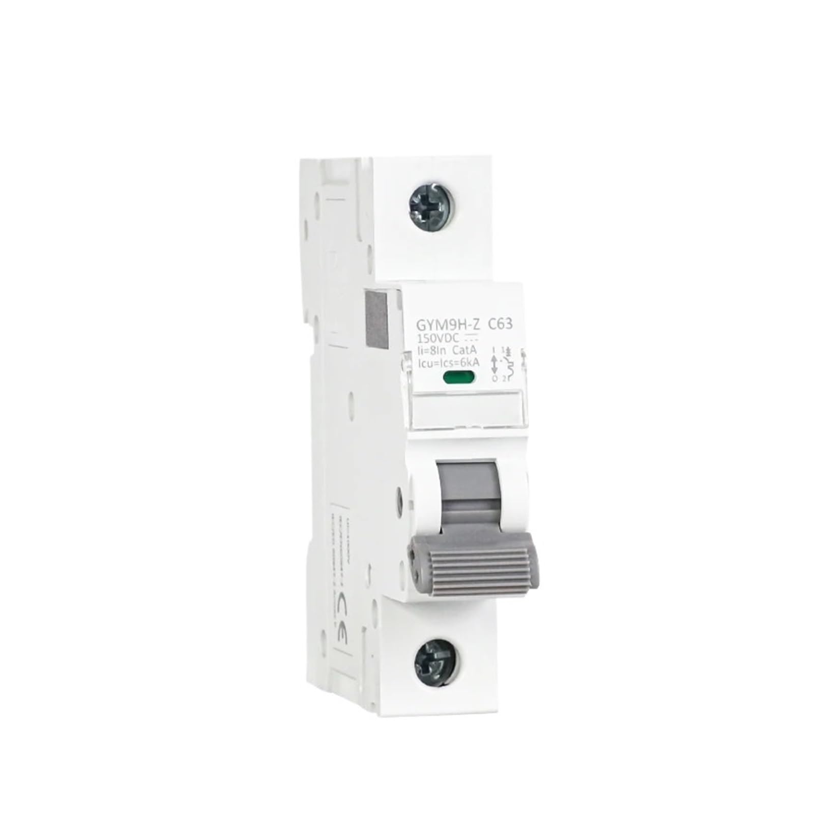 LEOTNNDQ 1pcs GYM9H-Z DC 12V 24V 48V 60V 110V~600V Circuit Breaker(2P 40A)