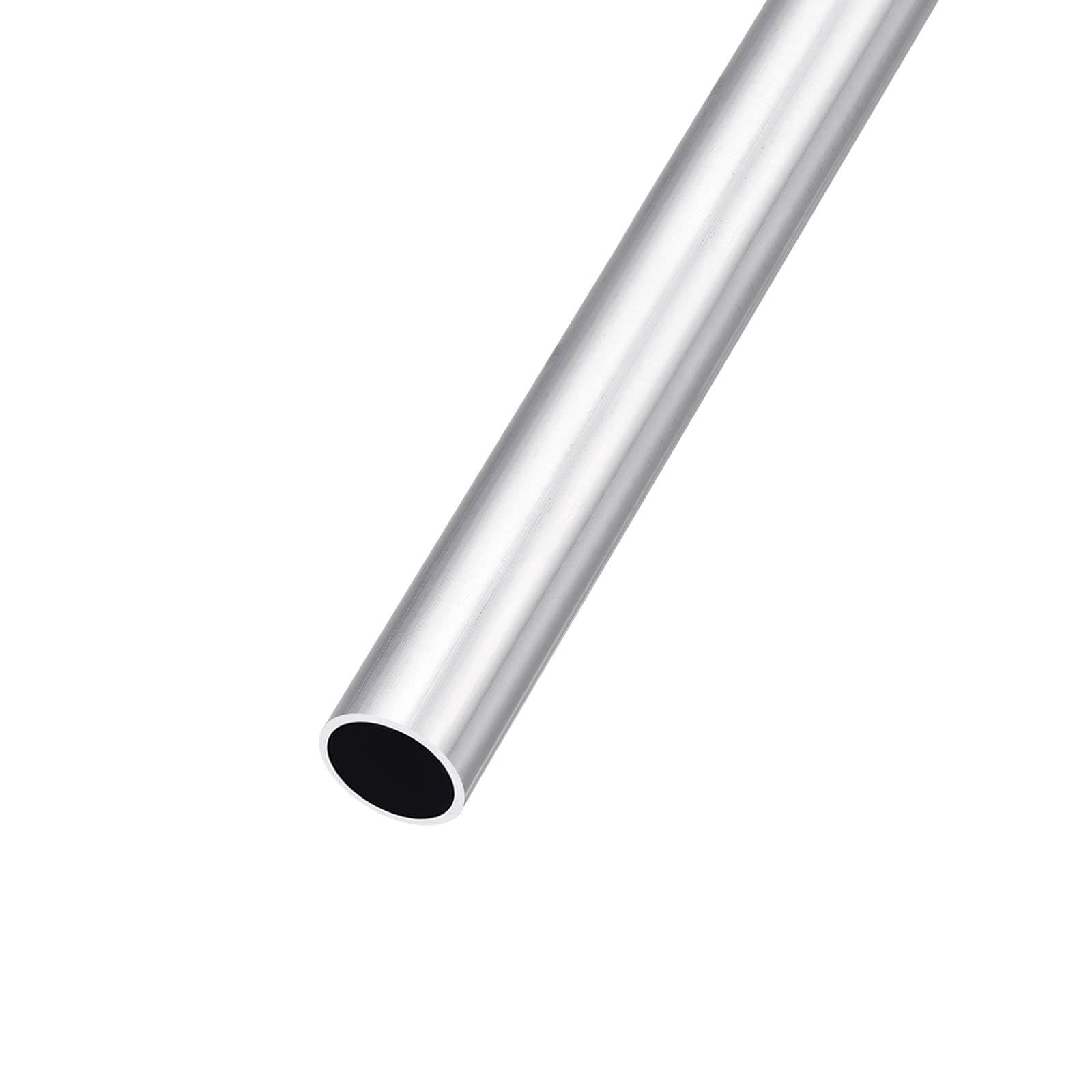 METALLIXITY 6063 Aluminum Tube (13mm OD x 11mm ID x 300mm L), Aluminum Round Tubing - for Home Furnishing, Machinery, DIY Handicraft