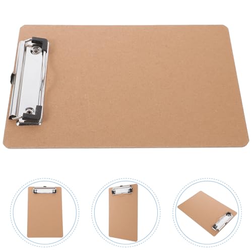 Planches à pince porte-documents Cabilock en bois véritable et fer - 5