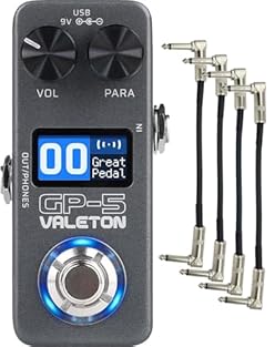 The GP-5 tears down the boundaries of traditional multi-effects units, packing the sonic punch of a flagship processor into a palm-sized enclosure. Weighing in at just 237g, its rugged metal chassis is light yet durable. Whether you’re playing solo a...