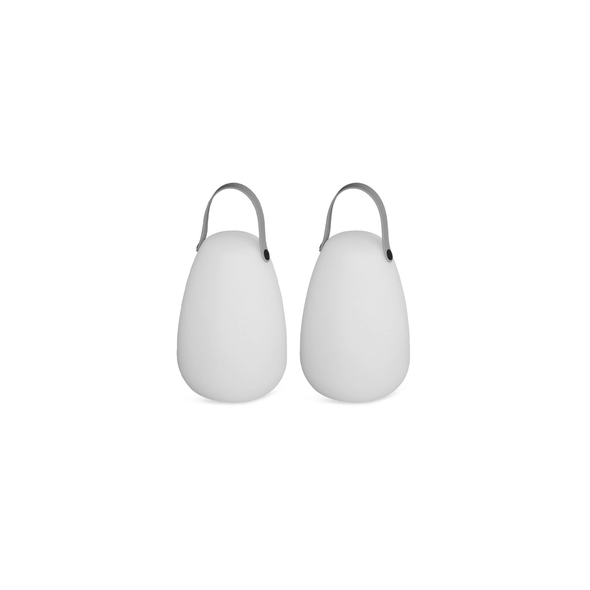 Alice's Garden sweeek - Lot de 2 lampes de table nomades sans fil Lucie