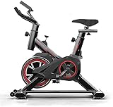 Bicicleta estática para interiores ultra silenciosa, equipo profesional para ejercicios para perder peso en interiores y manillares ajustabl