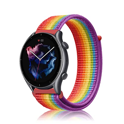 Niboow 22mm Strap for Amazfit T-Rex 3 Pro 48mm/Balance 2/Balance/Bip 6/Bip 5/Cheetah Pro