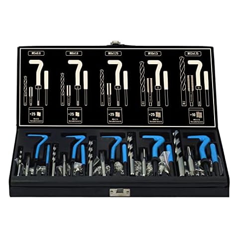 Juego de herramientas Haskyy de 131 piezas para reparación de roscas Cover