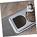JOINPAYA Large Foldable Silicone Cat Litter Mat Non- Litter Catcher for All of Boxes Easy to and Floor