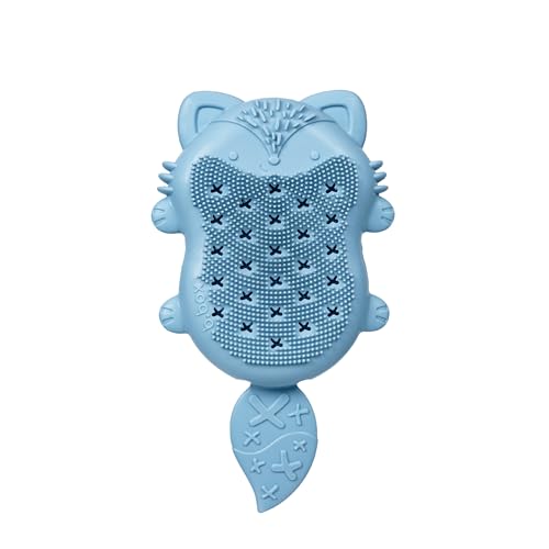 b.box Cepillo de Baño Bebé | Cepillo Costra Láctea y Masaje| Cepillo de Ducha Bebé con Cerdas Suaves | Esponja para Crear Burbujas | Ventosa para Guardar