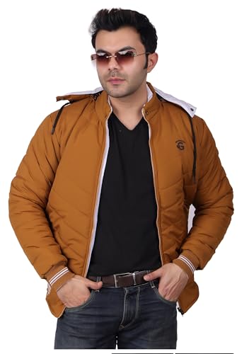 Image of Quark Export Quality Reversible Puffer Jacket in GLD Material best for Winterwear /Hiking /Biking /Camping /Mountaineering /Racing /Climbing /Tracking(Control Temperature up to 3 Degree Celsius.)(3C)