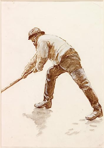 Tableau pêcheur Charles Napier Hemy idéal pour habiller un grand mur vide avec un poster rétro