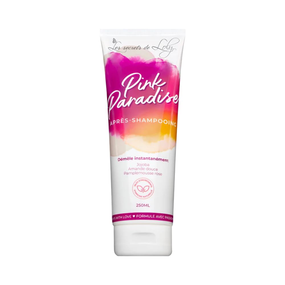 LES SECRETS DE LOLY Perfect Pink Paradise Conditioner 250 ml, rose, 250 ml (Pack of 1)