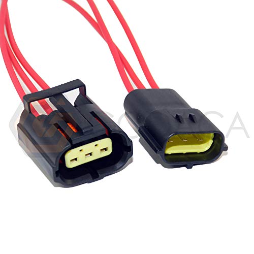 1x Male Connector 3-way 3 pin for Ford WPT-1205 w/out wire 1x Male Connector 3-way 3 pin for Ford WPT-1205 w/out wire